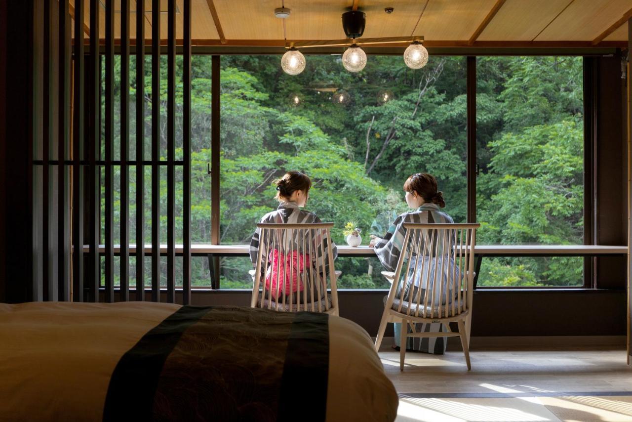 Yamanakaonsen Ohanami Kyubei Kaga  Εξωτερικό φωτογραφία