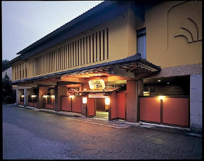 Yamanakaonsen Ohanami Kyubei Kaga  Εξωτερικό φωτογραφία